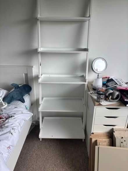 Photo of free White ladder shelves (Kilbarchan) #1