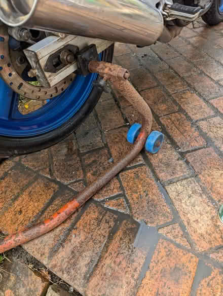 Photo of free Motorbike rear paddock stand (Portslade by Sea BN41) #3