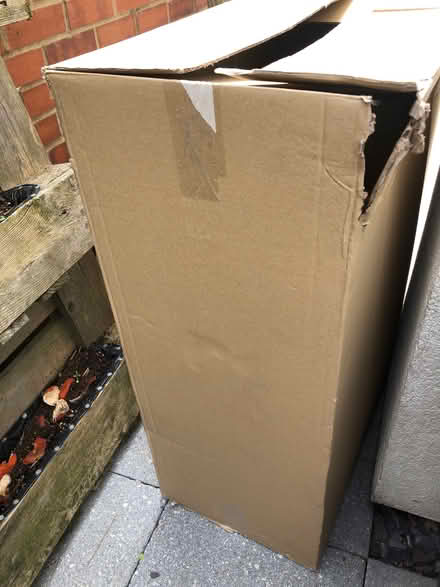 Photo of free Large cardboard box (Goldthorn Hill WV2) #2