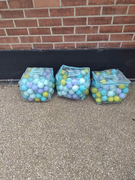 Photo of free 3 bags of ball pit balls (Bournemouth, BH7) #1