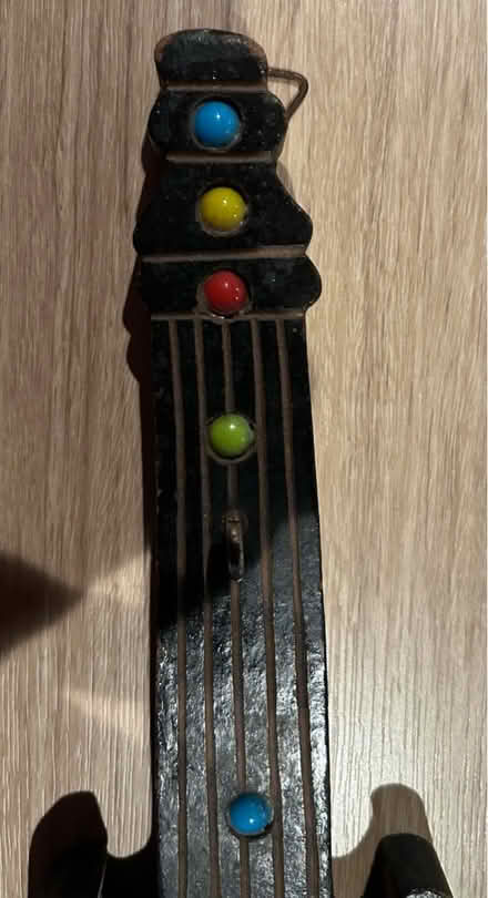 Photo of free Small decorative guitar with hooks (Valencia Avenue, Sunnyvale) #2