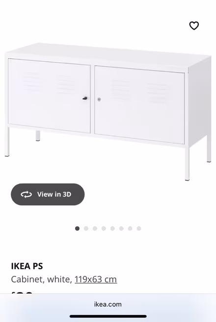 Photo of free Four while IKEA metal cabinets (Ham TW10) #2