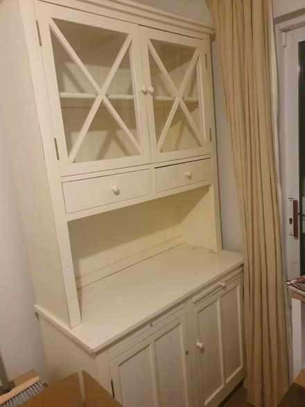 Photo of free Tall White Cabinet (Stillorgan) #1