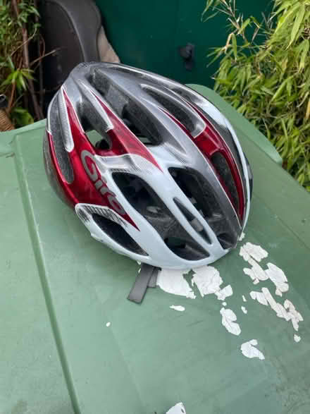 Photo of free 3 bike helmets (Lee green) #3