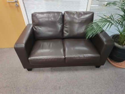 Photo of free Brown sofa 2 seat (EX5) #1