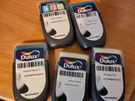 Photo of free 5 paint sample pots (Weston Rhyn SY10) #1