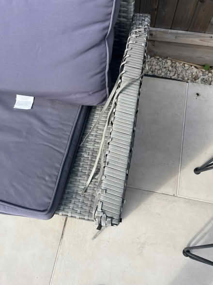 Photo of free Rattan corner sofa (Ham KT2) #3