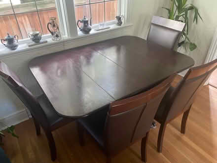 Photo of free Mahogany table (Madison Beach, Seattle) #1