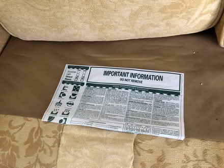 Photo of free Two seat Sofa and arm chair (Southsea PO5) #3
