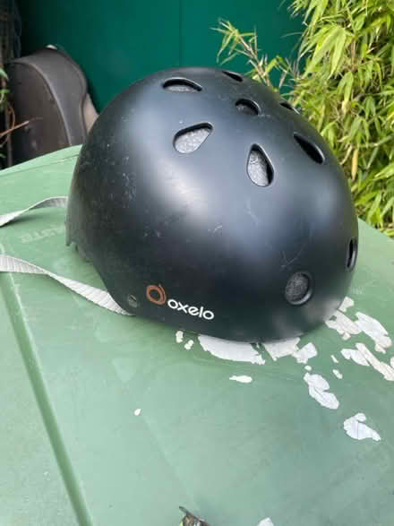 Photo of free 3 bike helmets (Lee green) #1