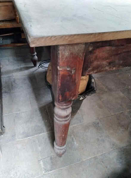 Photo of free Solid wood table for restoration (Lixwm CH8) #4