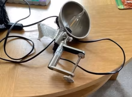 Photo of free Lamp with clamp (Harrogate HG1) #2