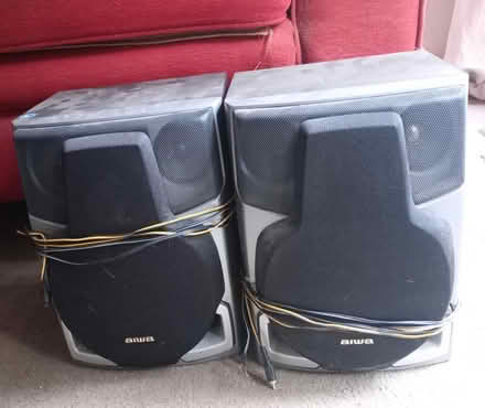 Photo of free Aiwa speakers (Edgware HA8) #1