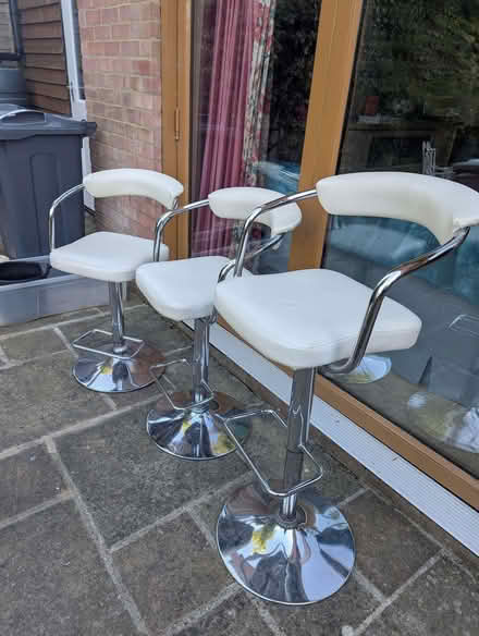 Photo of free 3 Breakfast Bar Stools (Pond Park HP5) #2