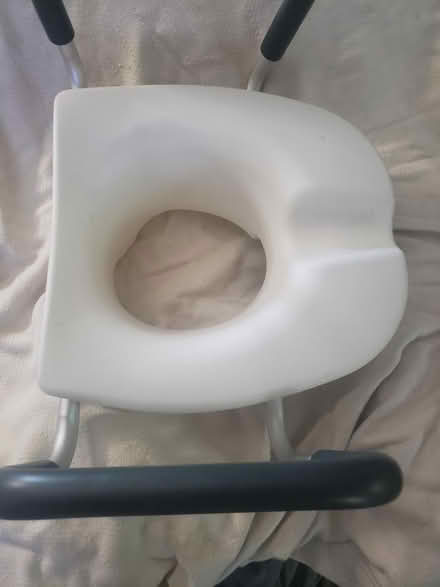 Photo of free Raised toilet seat with arms (Lockport) #2