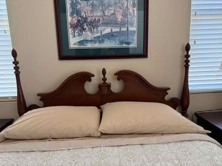 Photo of free Lexington Cherry Queen Headboard (South Carlsbad/La Costa Oaks) #1
