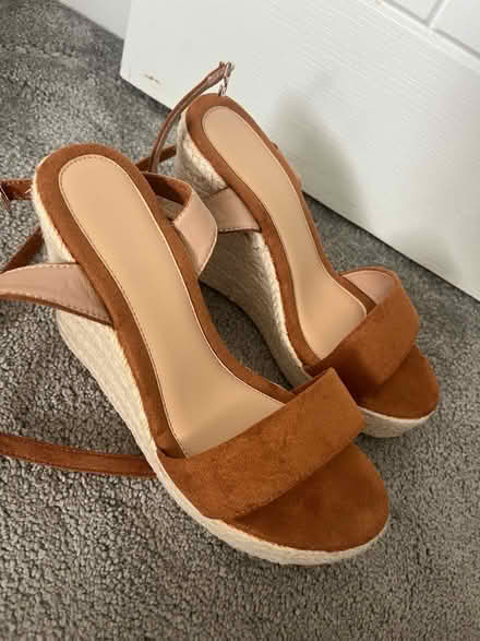 Photo of free New size 5 heeled sandals (Cottonmill, St Albans, AL1) #2