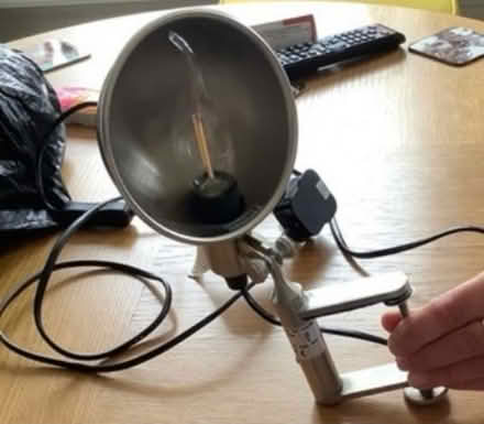 Photo of free Lamp with clamp (Harrogate HG1) #1