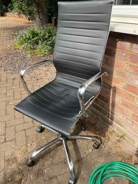 Photo of free Office chair. Seat torn at side. (Kingston Vale SW15) #1