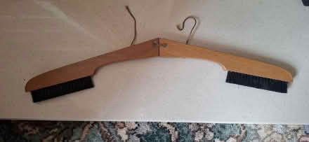 Photo of free Vintage wooden travel coat hanger/clothes brush (Harrogate HG1) #1
