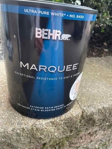 Photo of free Gallon of Behr Marquee paint (Marlborough, MA) #3