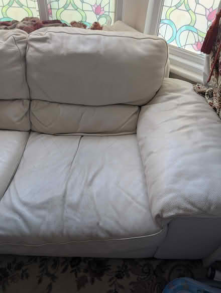 Photo of free Leather Sofa (Beaconside ST16) #2