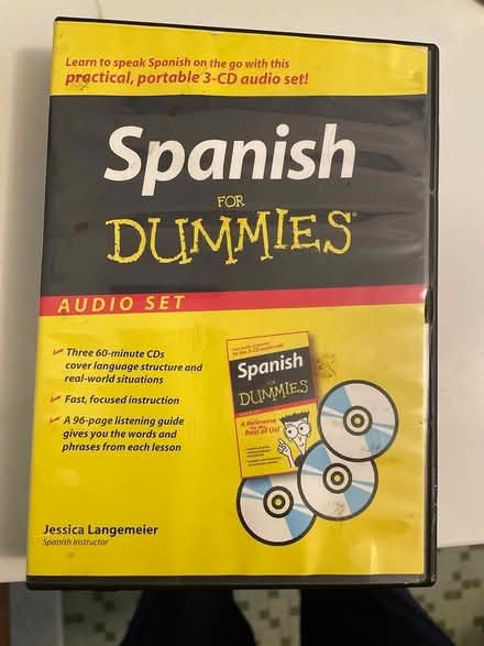 Photo of free Spanish for dummies - CD set (Bloomfield) #1