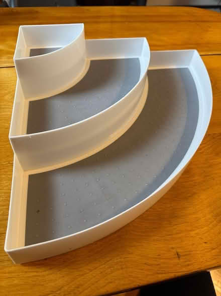 Photo of free Corner shelf organizer (East Arlington) #1