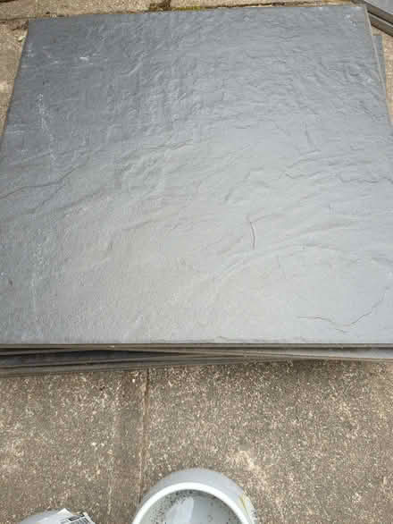 Photo of free 9 grey tiles (Harpenden AL5) #1