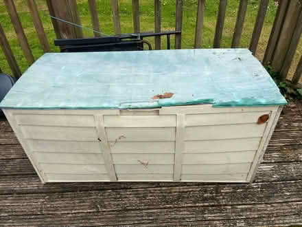 Photo of free Garden storage box (brixham devon) #1