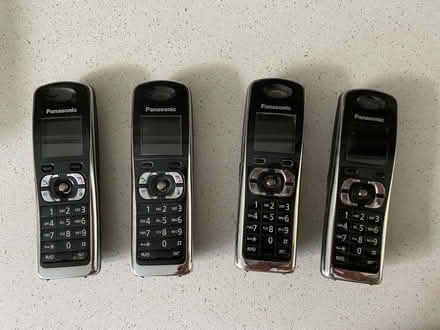 Photo of free Panasonic Quad Pack Digital Phones with answering machine (Arnside LA5) #2