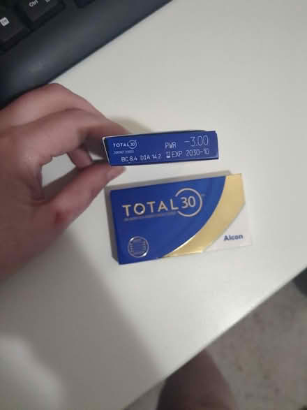 Photo of free Alcon Total 30 Contacts (-3.00) (Brooklyn Park) #1