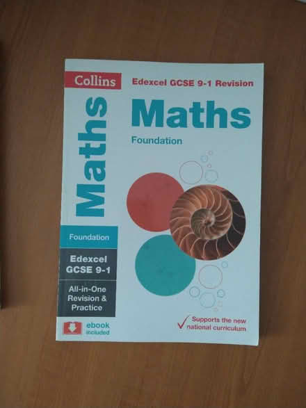 Photo of free GCSE Maths Foundation (CR03) #1