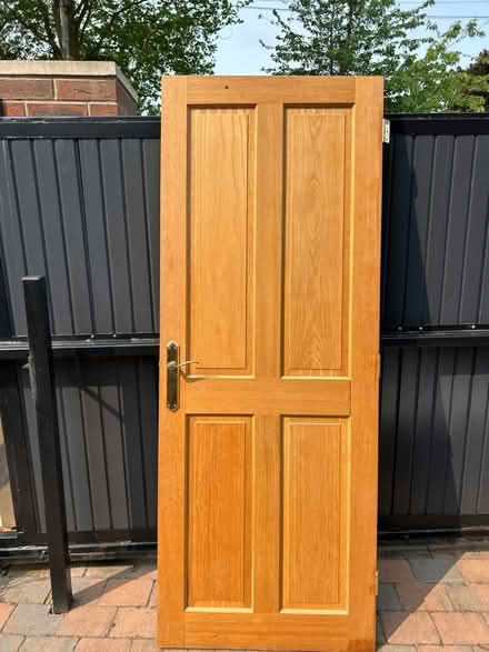 Photo of free Oak door with furniture (South Kirkby WF9) #1