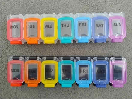 Photo of free Daily pill reminder boxes, 2 (Stopsley LU2) #1