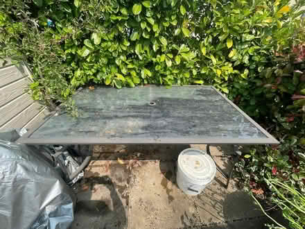 Photo of free Patio table and six chairs (Yarwell PE8) #1