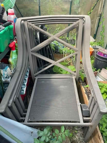 Photo of free Patio table and six chairs (Yarwell PE8) #3