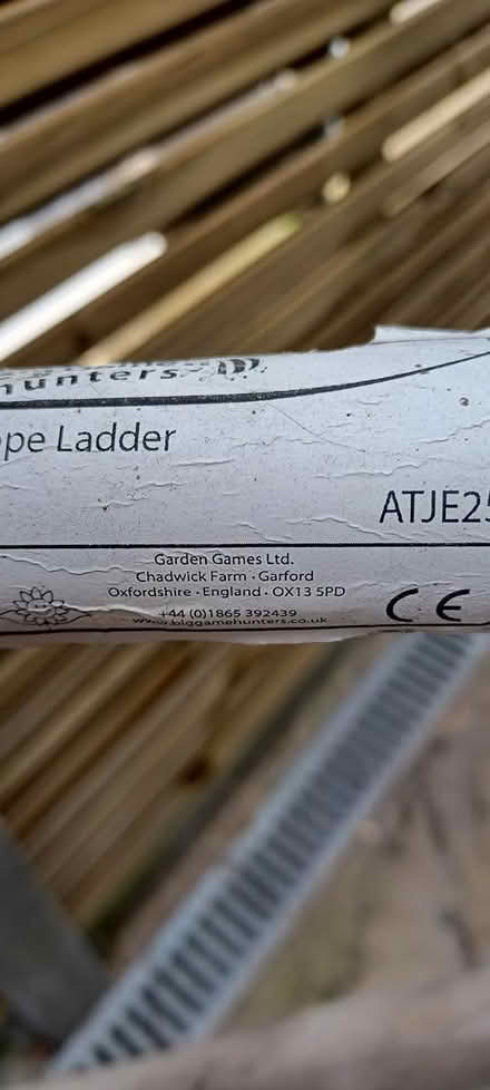 Photo of free Rope ladder (Loughborough central) #2