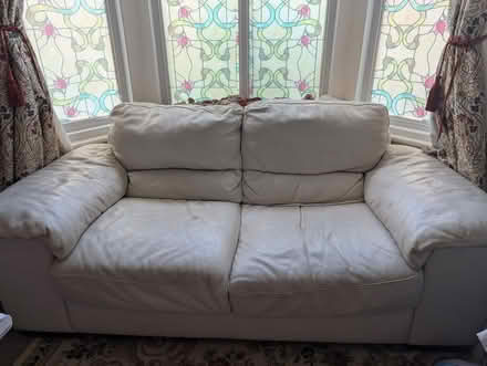 Photo of free Leather Sofa (Beaconside ST16) #1