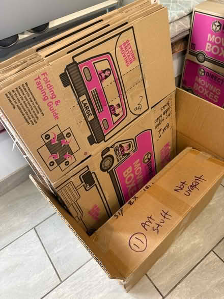 Photo of free Moving boxes (Egremont CH44) #1
