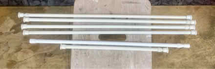 Photo of free 6 adjustable tension rods (Headcorn TN27) #1