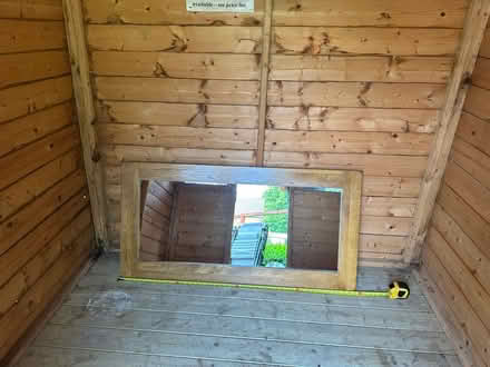 Photo of free Wooden framed mirror (Astley Village PR7) #2
