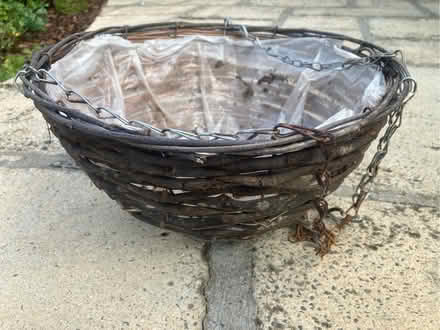Photo of free Plant pots & hanging basket (Leckhampton GL53) #2
