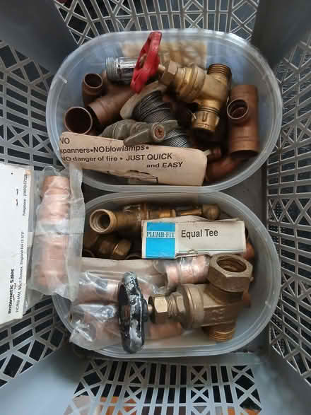 Photo of free Plumbing fittings (Cowling PR6) #1