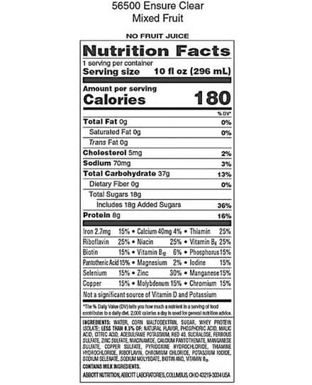 Photo of free 3 Ensure Clear Nutrition Drinks (Boonton) #2