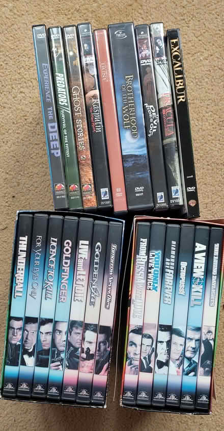 Photo of free Region 1 DVDs (Williamson Park LA1) #1