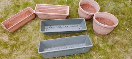 Photo of free Plastic plant pots (Four Lane Ends NE7) #1