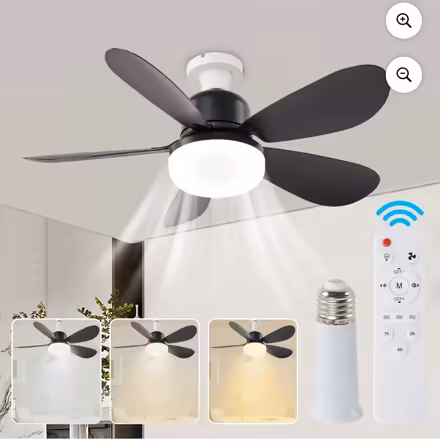 Photo of Ceiling fan with light attached (Germantown/Gaithersburg) #3