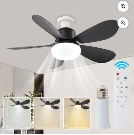 Photo of Ceiling fan with light attached (Germantown/Gaithersburg) #3