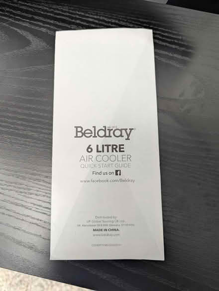 Photo of free Beldray Air Cooler (Po7 7ae) #2